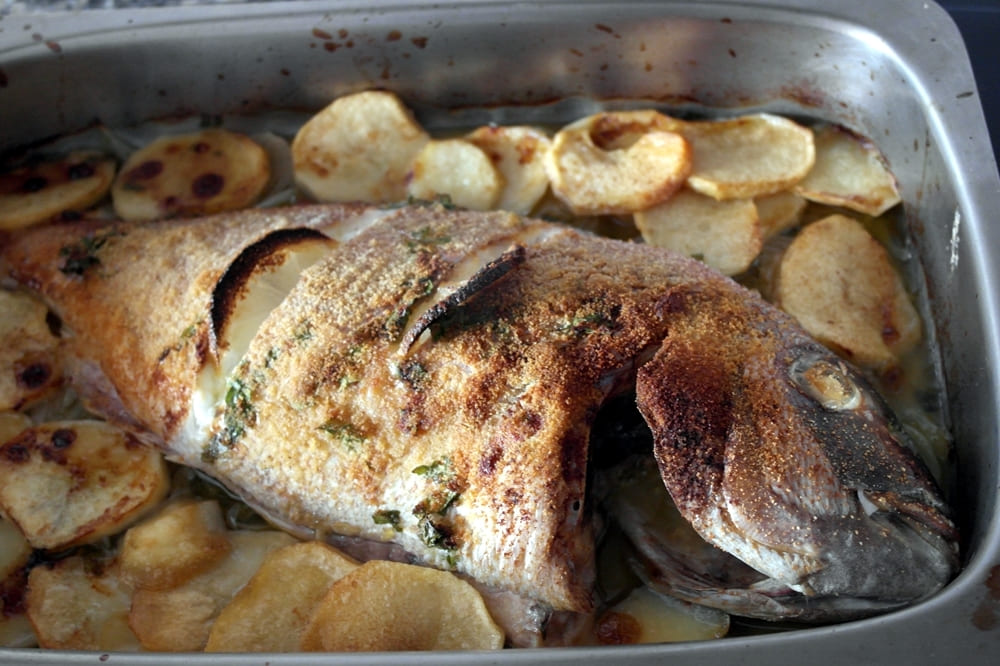 Pargo al horno paso 8