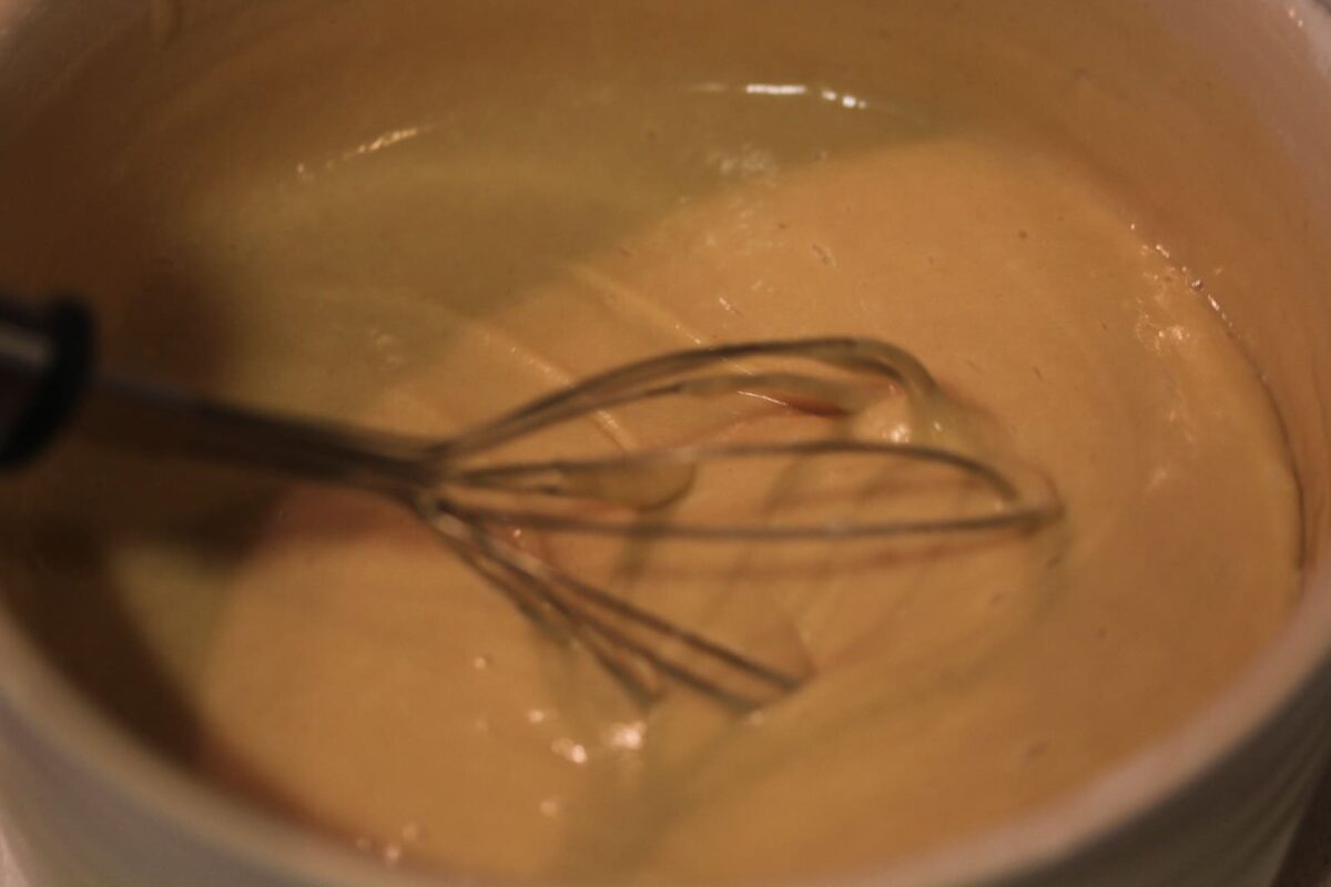 brownies de chocolate blanco paso 13