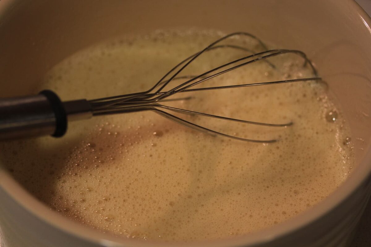 brownies de chocolate blanco paso 8