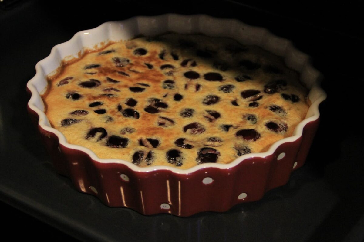 clafoutis de cerezas paso 12