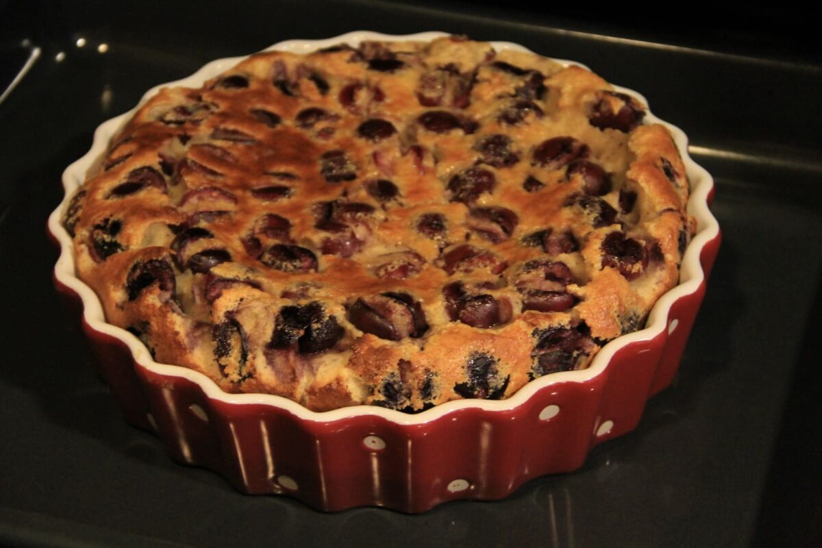 clafoutis de cerezas paso 14