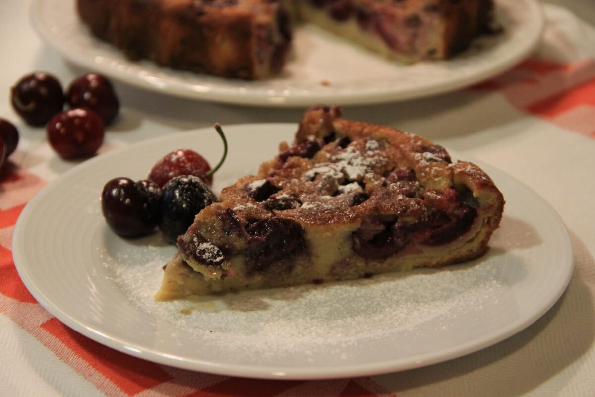 clafoutis de cerezas paso 15