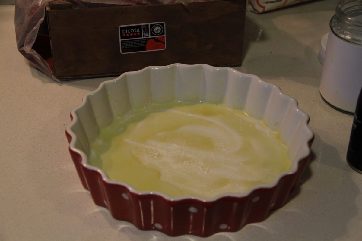 clafoutis de cerezas paso 7