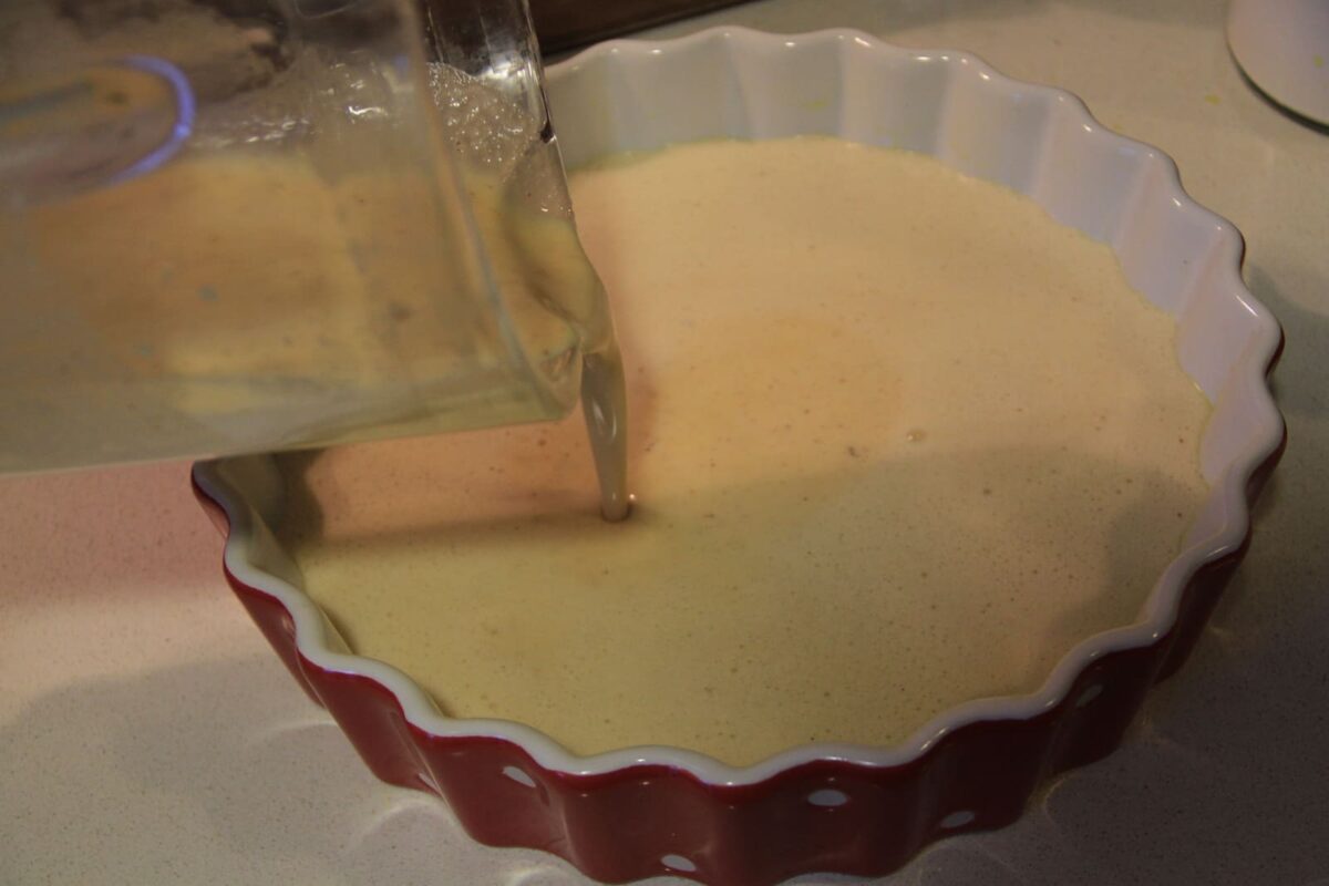 clafoutis de cerezas paso 8