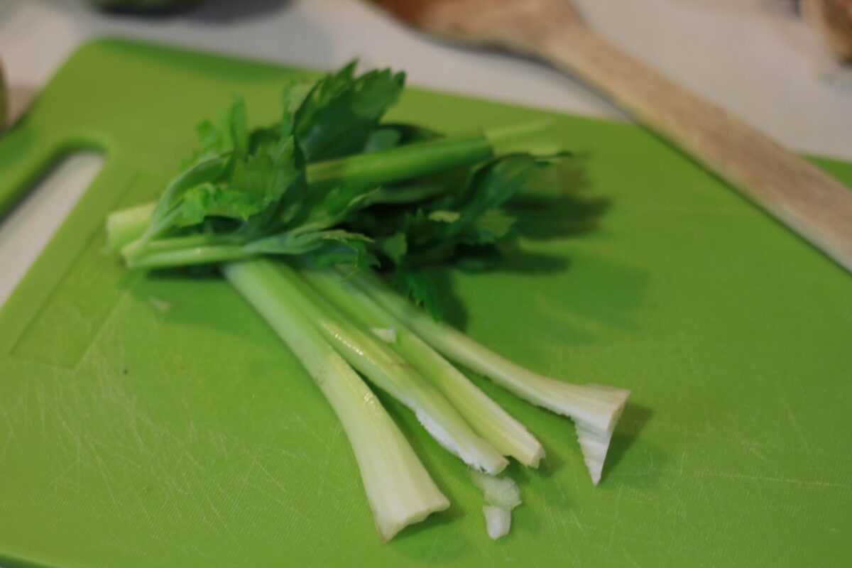 fabes rojas verduras paso 10