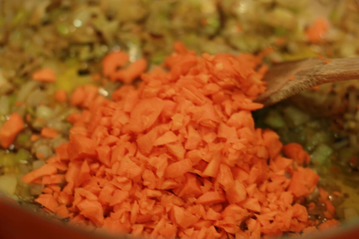 fabes rojas verduras paso 15