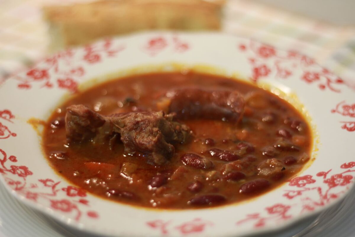 fabes rojas verduras paso 36