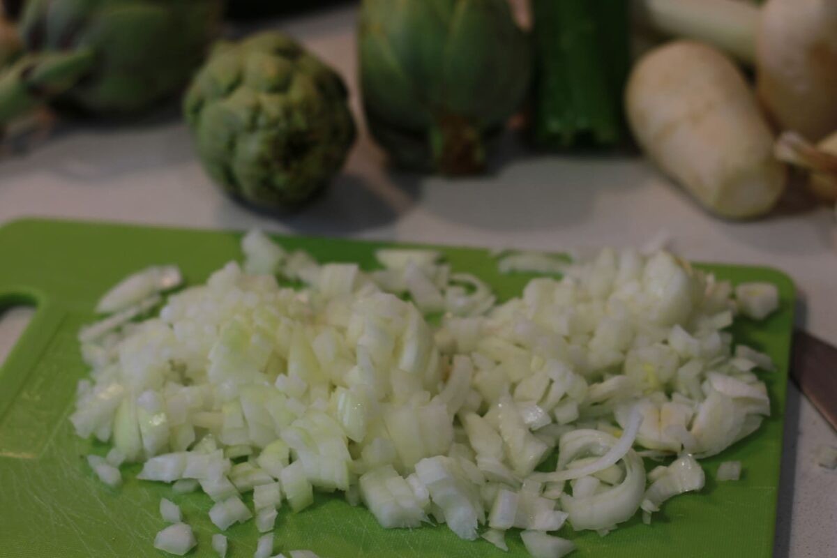 fabes rojas verduras paso 7