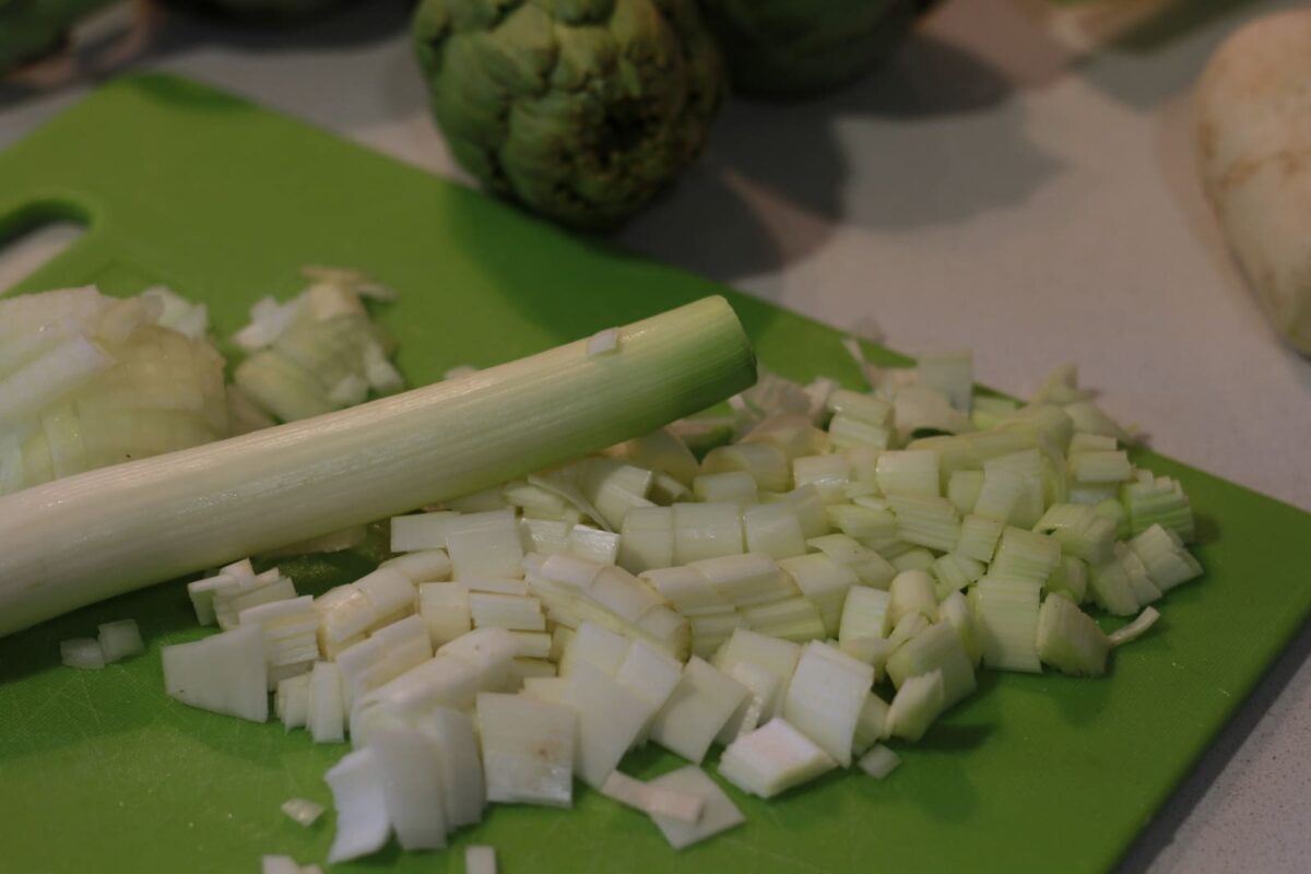 fabes rojas verduras paso 8