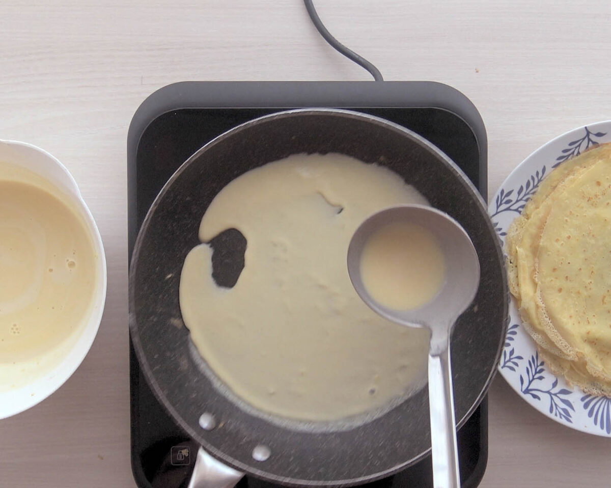 filloas crema pastelera paso 11
