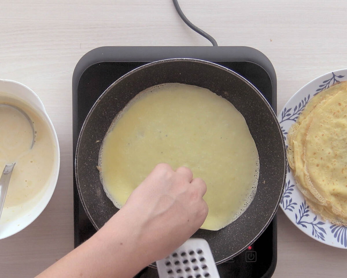 filloas crema pastelera paso 12