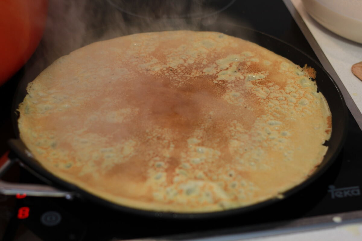 filloas crema pastelera paso 15