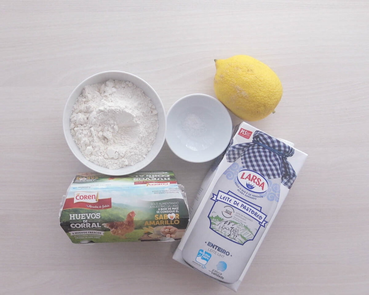 filloas crema pastelera paso 16
