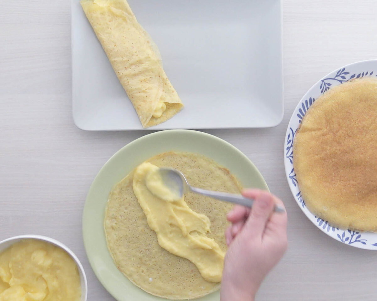 filloas crema pastelera paso 29