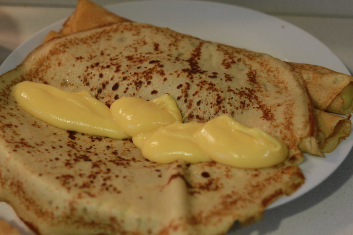 filloas crema pastelera paso 30