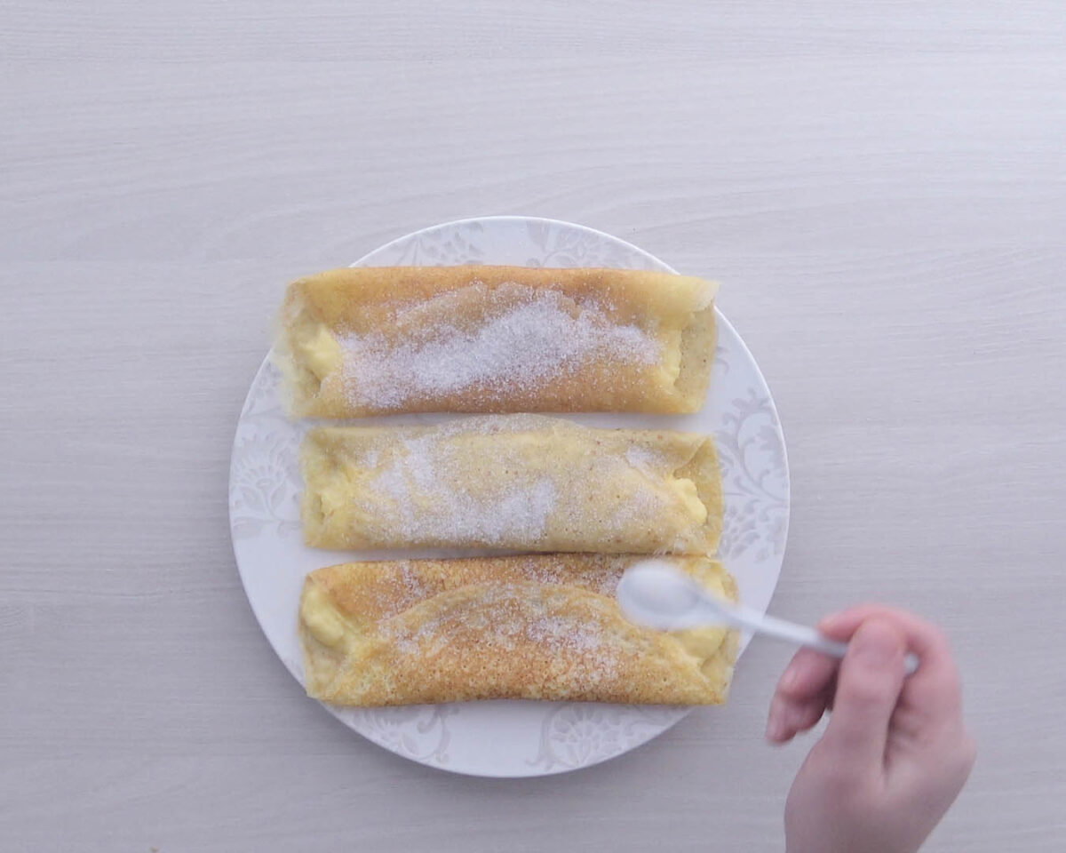 filloas crema pastelera paso 33