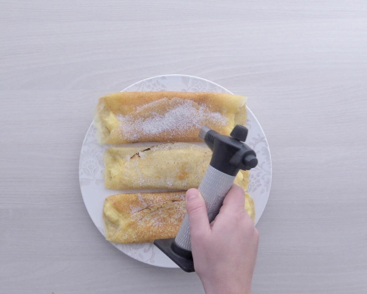 filloas crema pastelera paso 34