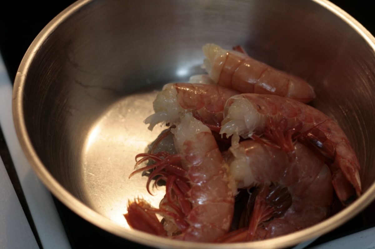 gambas langostinos paso 2