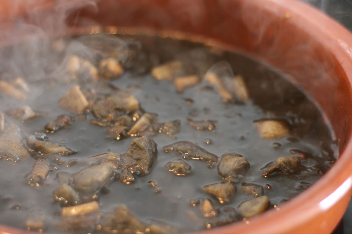 guiso de chocos paso 14