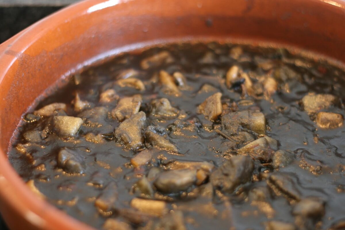 guiso de chocos paso 15