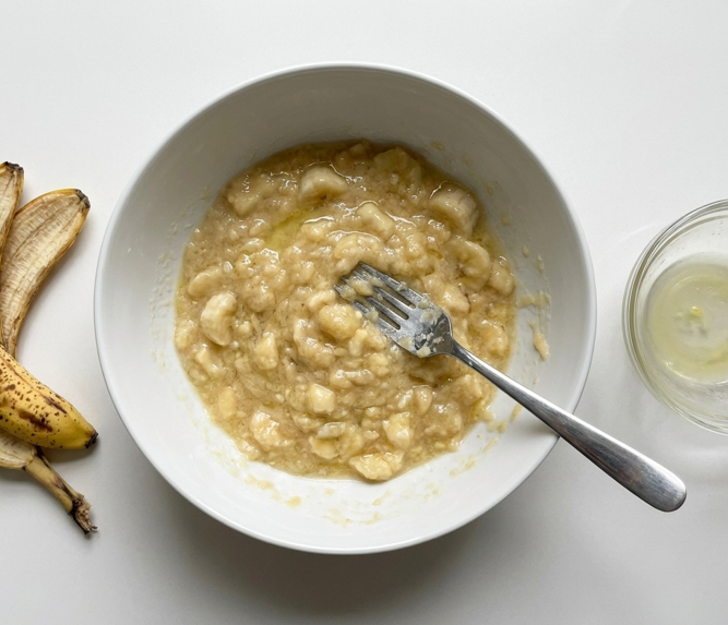 Helado de plátano. Un postre saludable y rápido