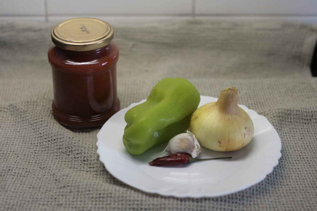 mejillones en salsa picante paso 2
