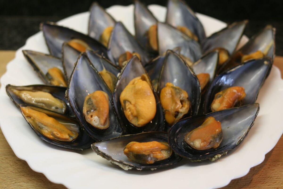 mejillones en salsa picante paso 7