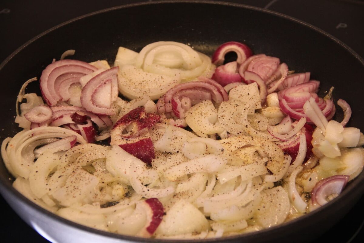 merluza rellena de salmón y nueces paso 2