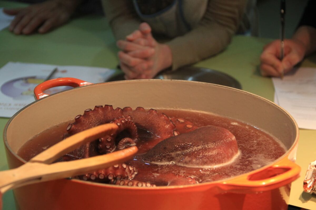 pulpo a la gallega tradicional paso 14