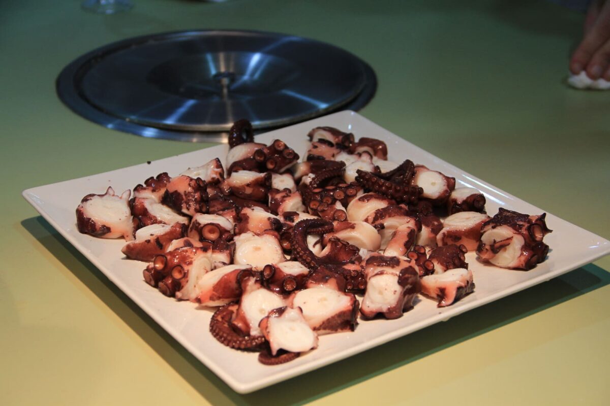 pulpo a la gallega tradicional paso 37