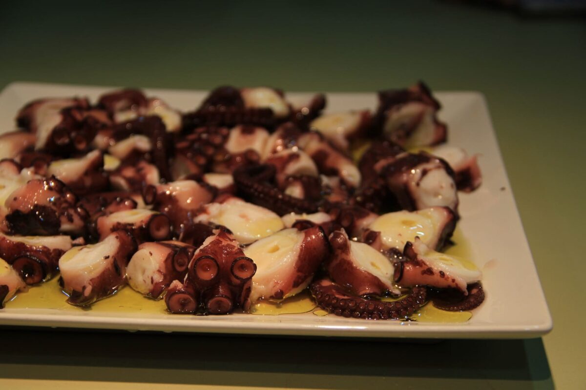 pulpo a la gallega tradicional paso 40