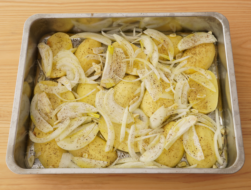 Pulpo al horno con patatas al estilo murciano