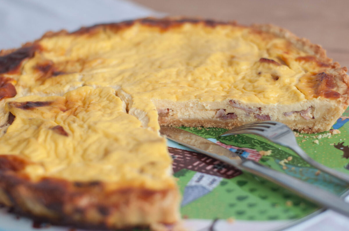 quiche lorraine paso 25
