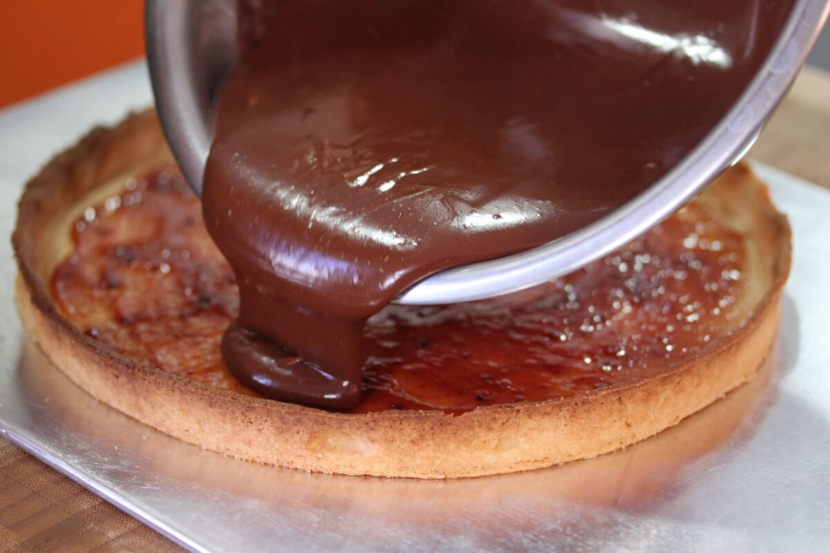 tarta de chocolate con mm paso 26