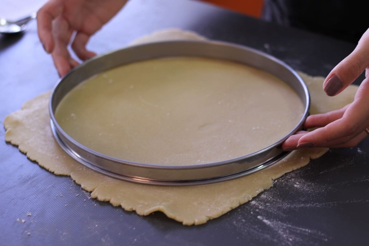 tarta de chocolate con mm paso 8
