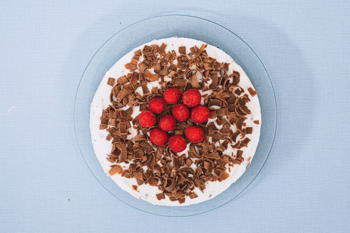Tarta Stracciatella paso a paso y muy sencilla