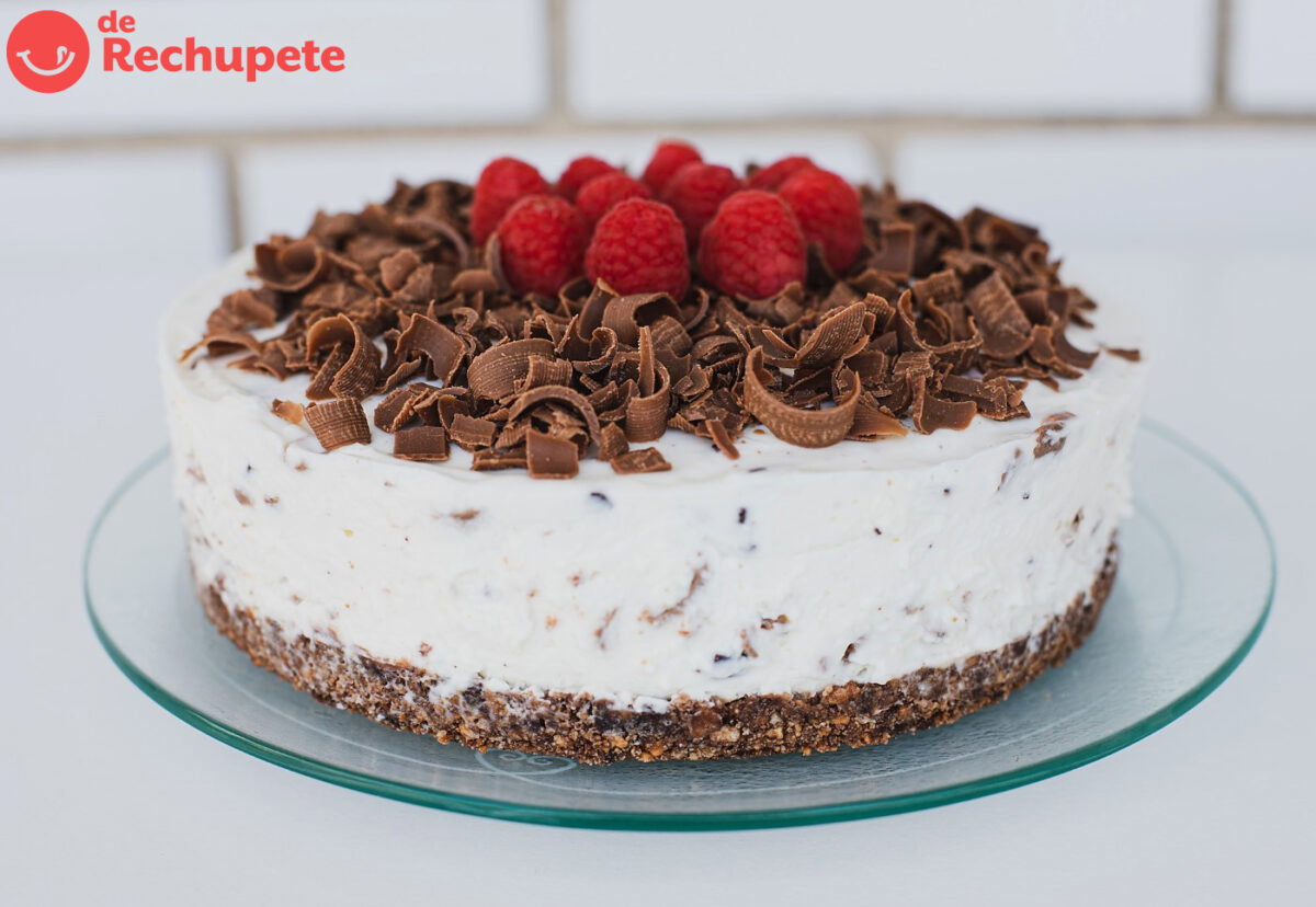 Tarta Stracciatella paso a paso y muy sencilla