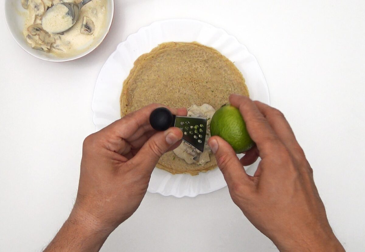 Tortillas de avena saladas con 4 rellenos diferentes