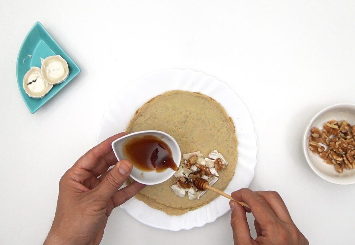 Tortillas de avena saladas con 4 rellenos diferentes
