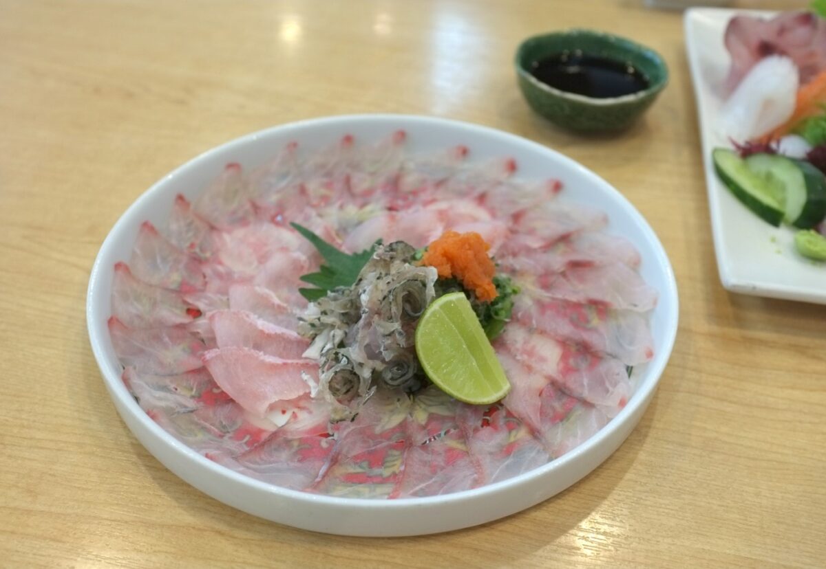 Usuzukuri: el corte japonés de pescado más delicado