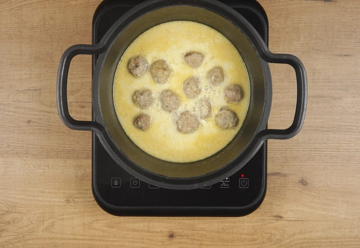 Albóndigas en caldo paso a paso
