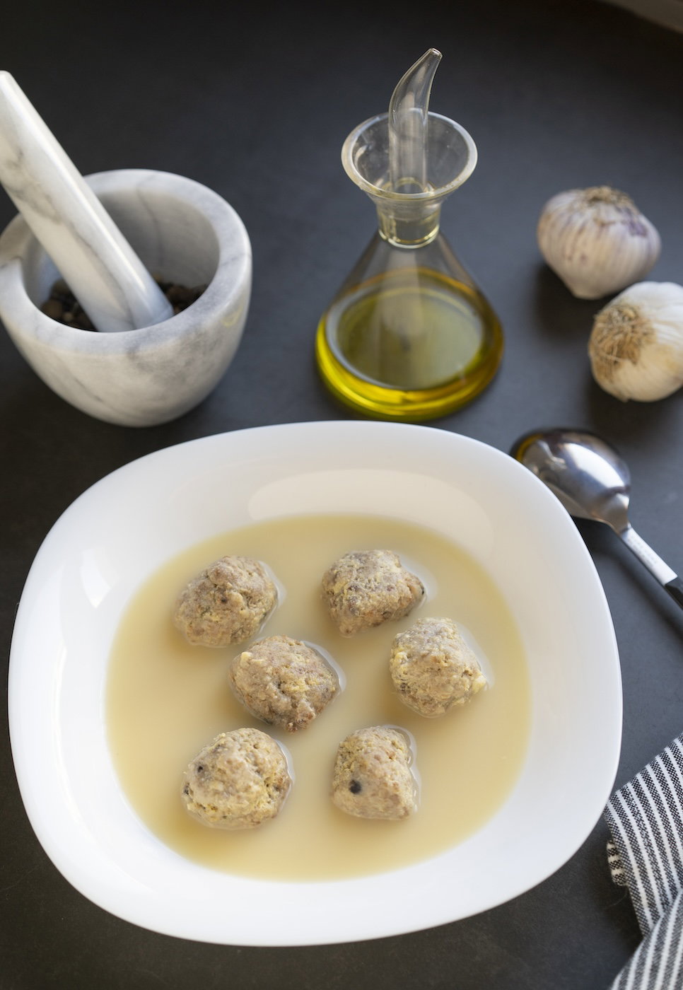 Albóndigas en caldo paso a paso