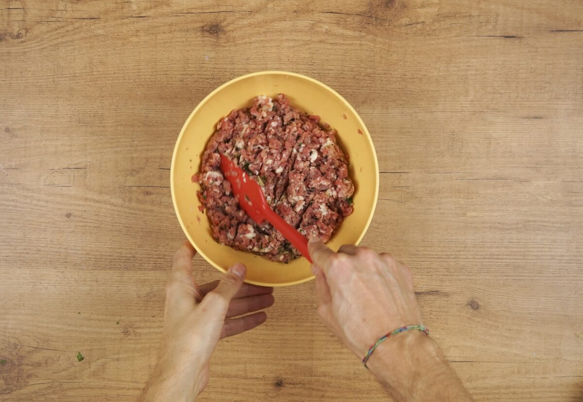 Albóndigas en caldo paso a paso