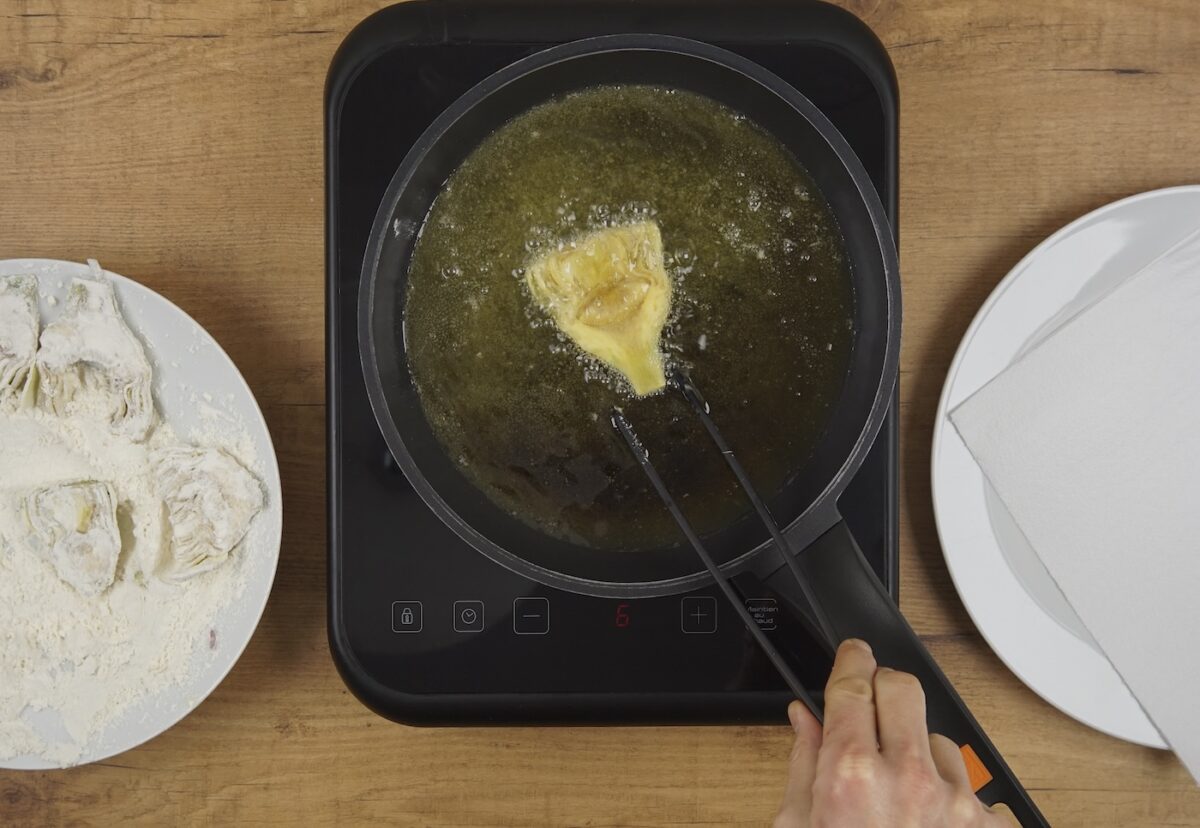 Alcachofas cocinadas de 3 formas: crudas, fritas y al horno