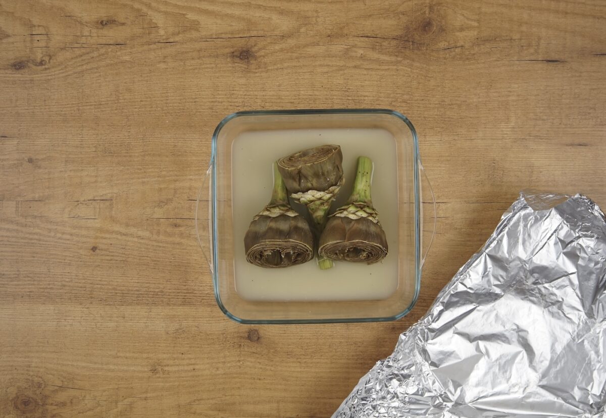 Alcachofas cocinadas de 3 formas: crudas, fritas y al horno