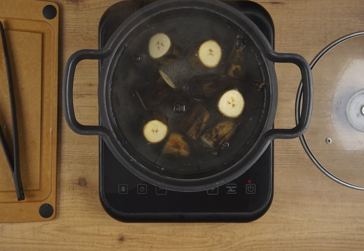 Arepas de plátano macho maduro paso a paso