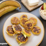 Arepas de plátano macho maduro paso a paso