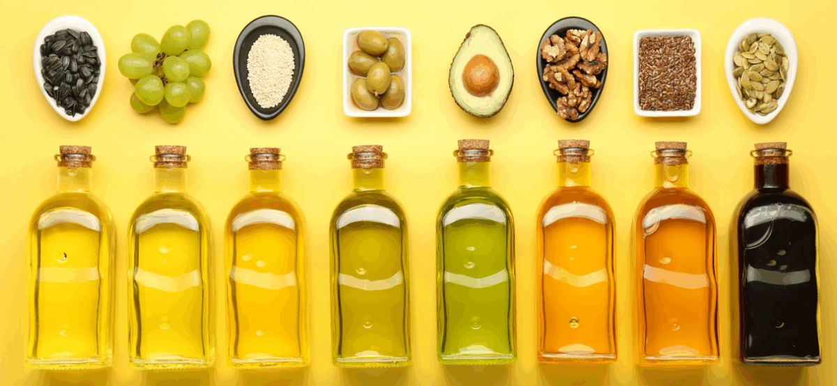 Aceites vegetales para cocinar. ¿Qué son? Tipos y beneficios