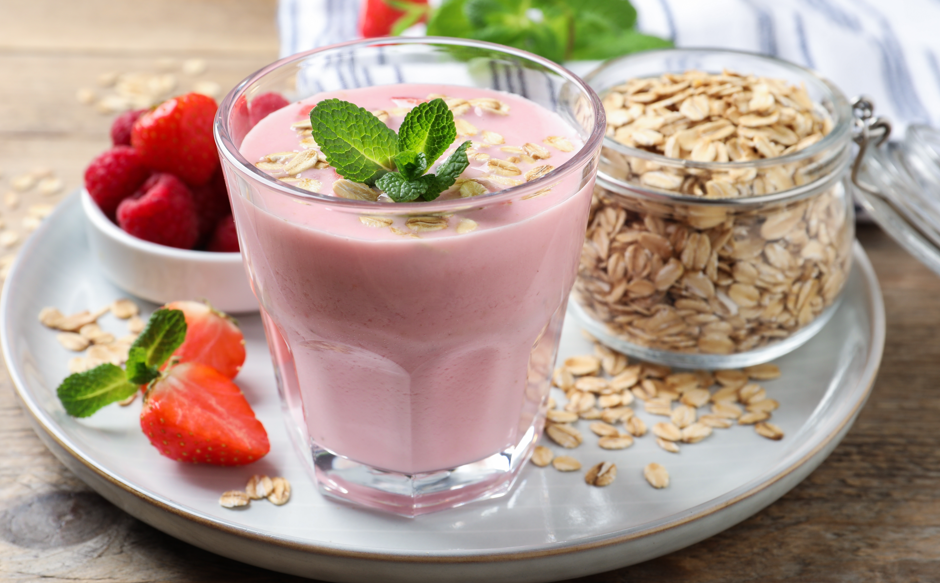 Batido de fresas