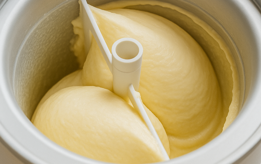 Helado de mantecado